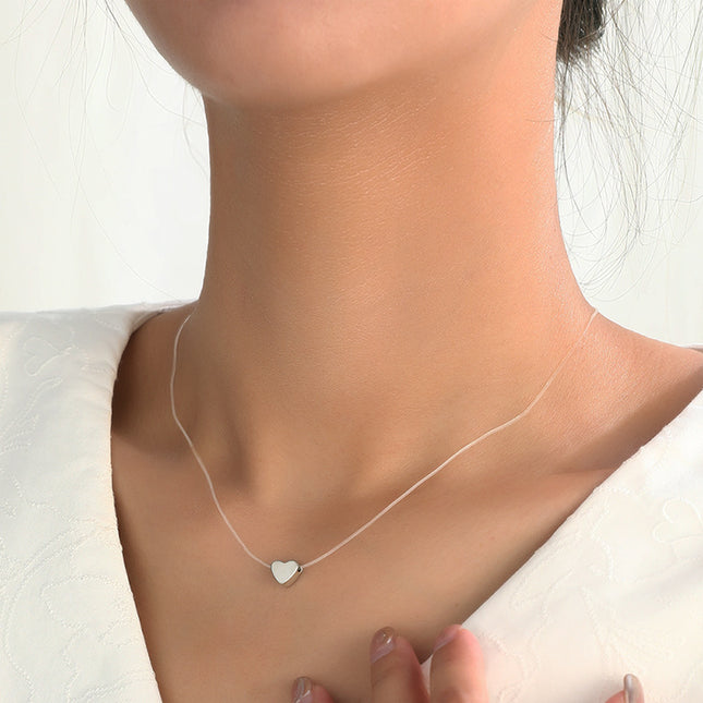 Tiny Heart Pendant Necklace
