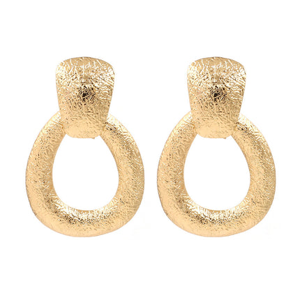 Geometric Water Drop Dangle Earrings - FASHION SHEGOODS LLC