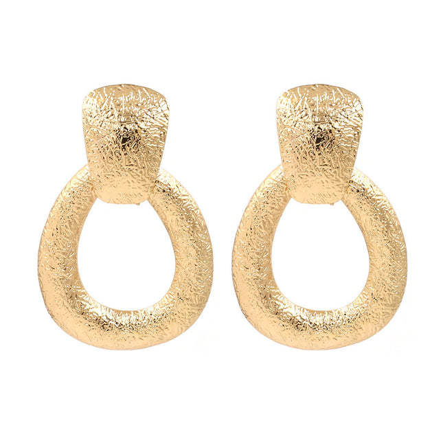 Geometric Water Drop Dangle Earrings - FASHION SHEGOODS LLC