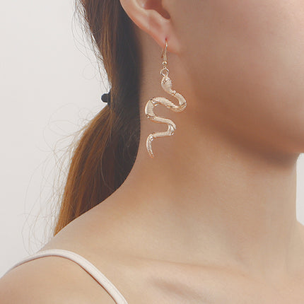 Snake Pendant Earring