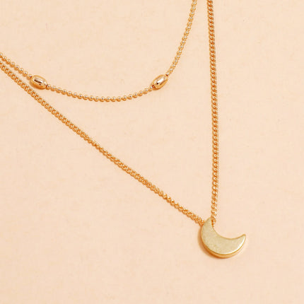 Moon Necklace Pendant Necklace Jewelry - FASHION SHEGOODS LLC