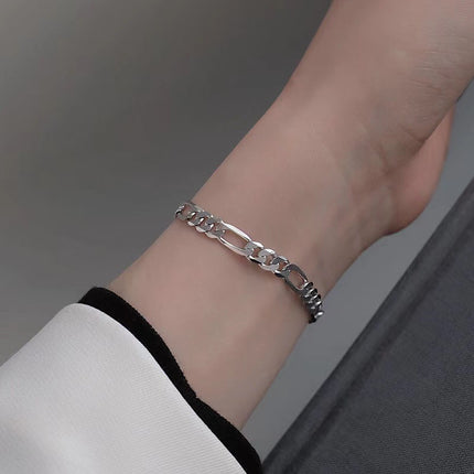 Cuban Curb Link Chain Gothic Bracelets