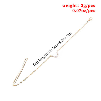 Small Pearl Anklet Jewelry