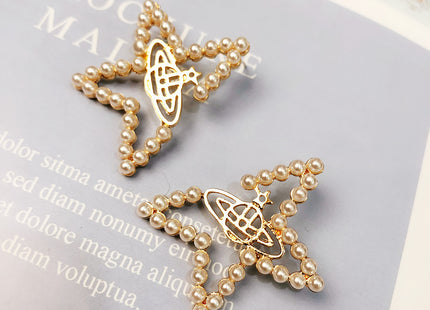 Star Pearl Earring