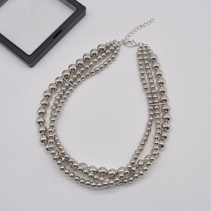 CCB Bead Chain Necklace Women