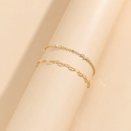 Summer Fashion Suit Anklet Bead Chain Anklet Jewelry