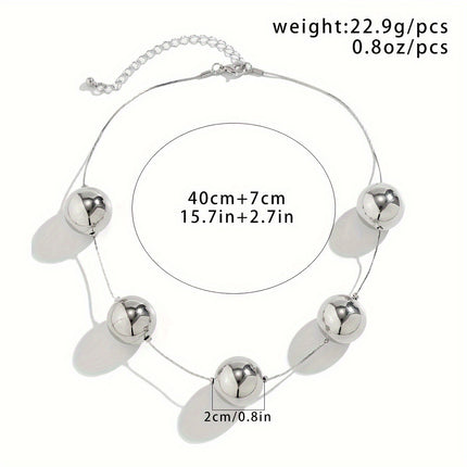 Big Round Ball Necklace