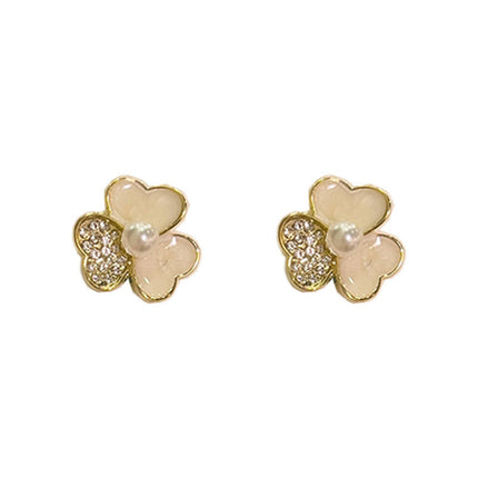 Opal Flowers Earring Studs - FASHION SHEGOODS LLC