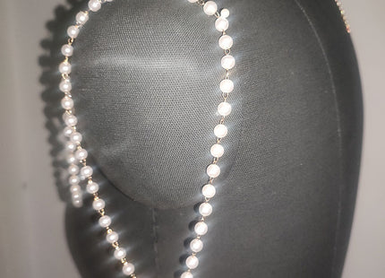 Tassel Chest Sexy Layer Pearl Body Chain