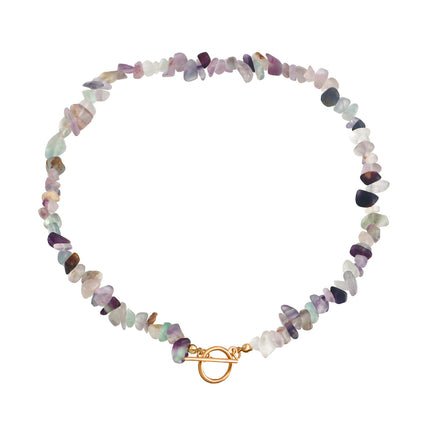 Natural Irregular Stone Necklace for Women