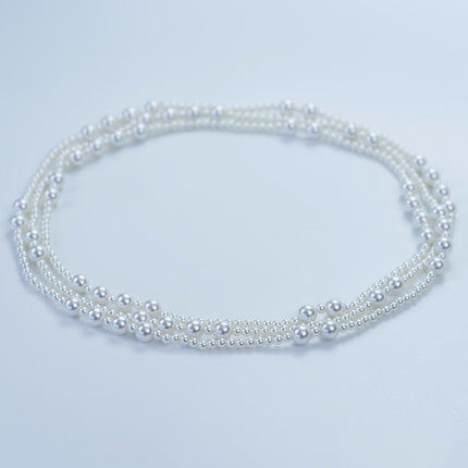 Vintage Long Pearl Necklace for Women