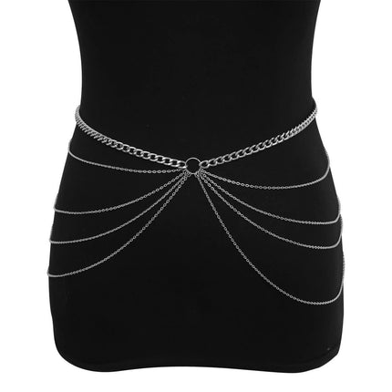 Vintage Sexy Waist Belly Belt Chain Women