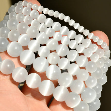 Round Natural Bead Stone Opal Bracelet
