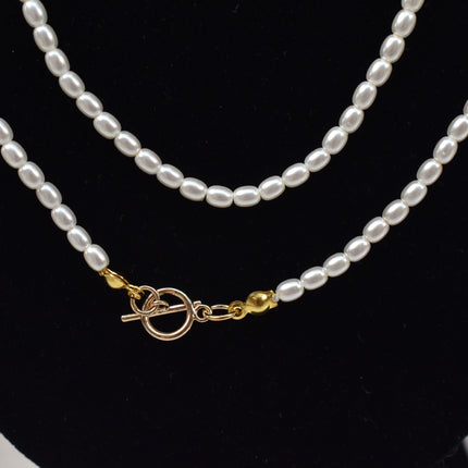 Multi-layer Imitation Long Pearl Necklace - FASHION SHEGOODS LLC