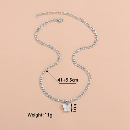 Butterfly Pendant Necklace