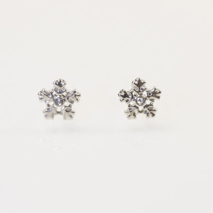 Plain Snowflake Earrings