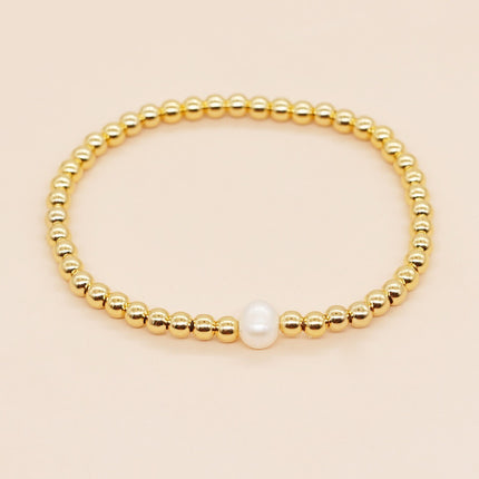 Beaded Bracelet Strand Stretch Women