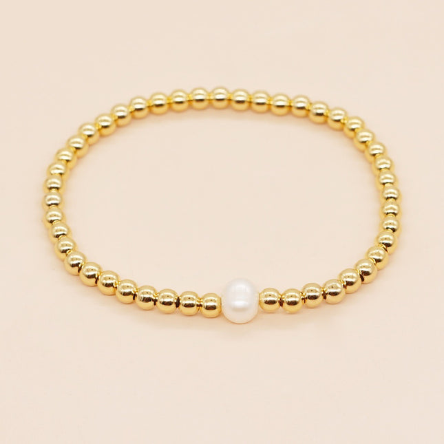 Beaded Bracelet Strand Stretch Women