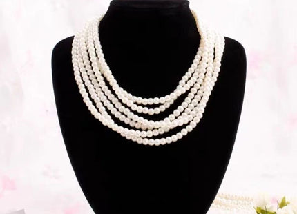 Wedding Pearl Necklace Jewelry for Bride