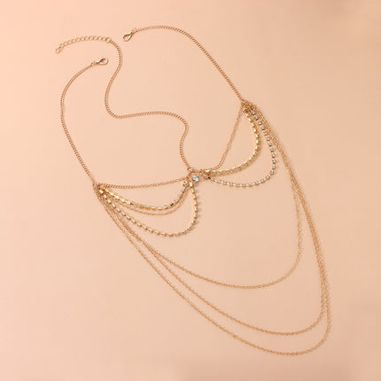 Head Jewelry Chain Rhinestone Headdress