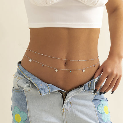 Beach Body Chain Sexy Waist Chain Belly Chain Jewelry for Waist