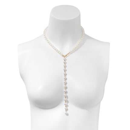 Brave Light Punk Ccb Beads Long Chain Necklace