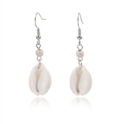 Bohemia Jewelry Pearl Natural Shells Earrings