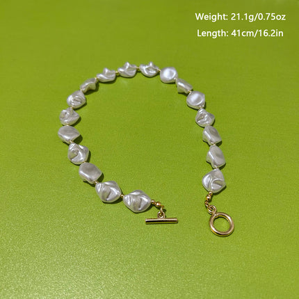 Irregular Baroque Pearl Necklace for Women - FASHION SHEGOODS LLC