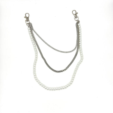 Multi Layer Pearl Pants Chains