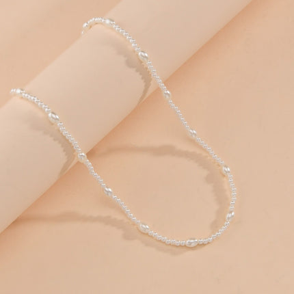 Women Jewelry Luxury Choker Necklace With Pearls
