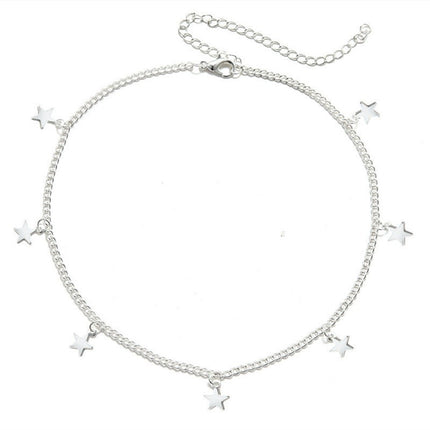 Star Tassels Choker Necklace