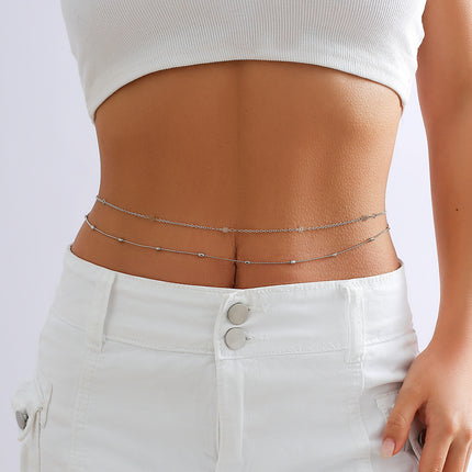 Sexy Tassels Belly Chain Pearl Shell Waist Chain