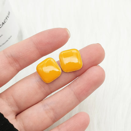 Geometric Simple Square Earrings - FASHION SHEGOODS LLC