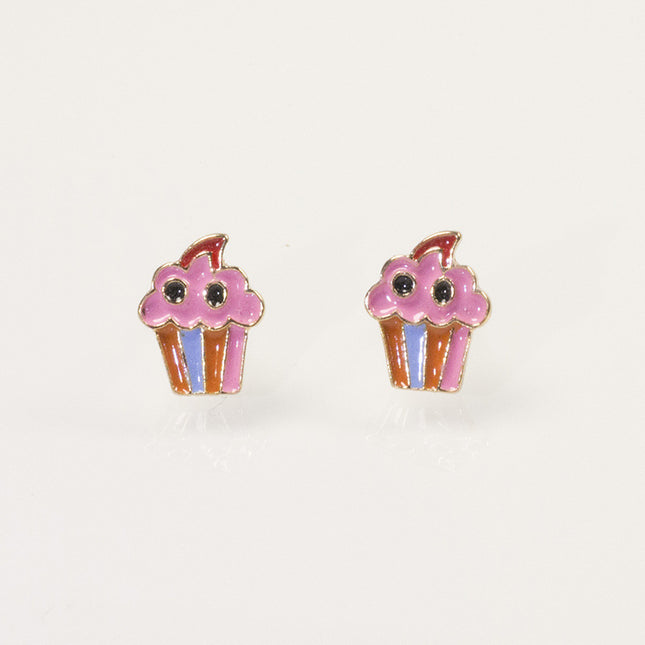 Sweet Cake Stud Earring