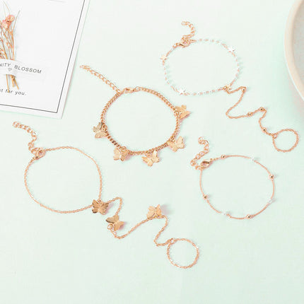 Vintage Feet Jewelry Anklets Chain