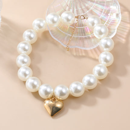 Exaggerated Large Beads Fashion Short Necklaces