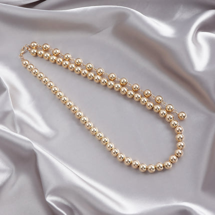 Ball Beads Necklace Choker Women