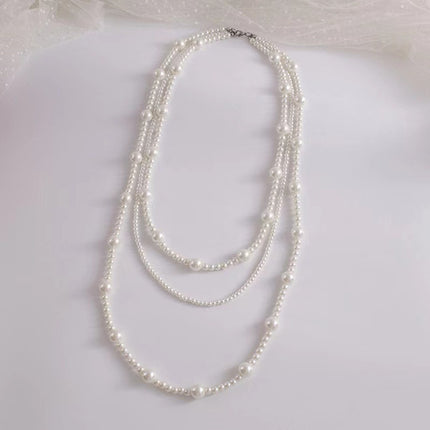 Multi Layer Statement Necklace Women - FASHION SHEGOODS LLC