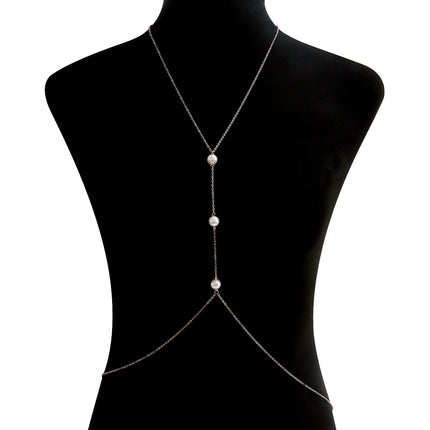 Sexy Pearl Belly Body Chain Fashion Body Chain Jewelry