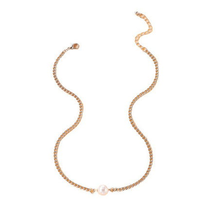 Custom Fashion Jewelry Pearl Chain Necklace