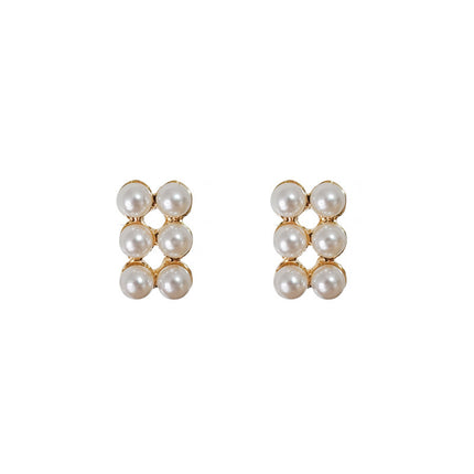 Pearl Pave Earring