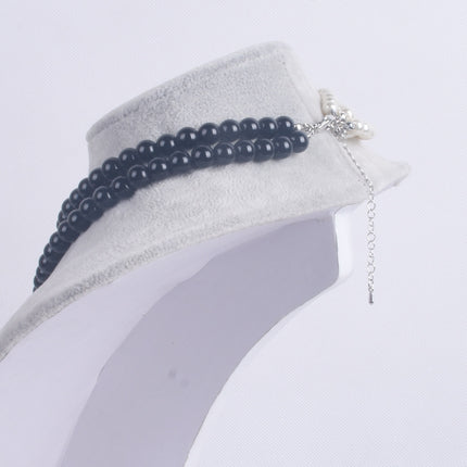 Multi-layer White Imitation Pearl Necklace - FASHION SHEGOODS LLC