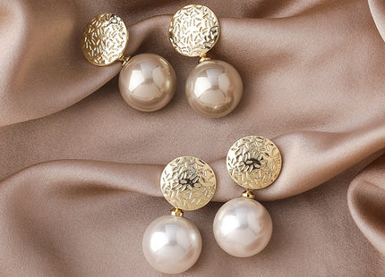 Pearl Geometric Sweet Elegant Women Dangle Earring