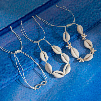 Beach Ocean Vacation Shell Bracelet