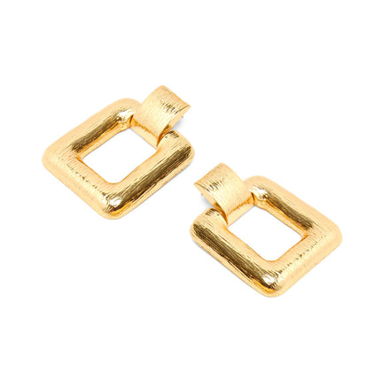 Drop Dangle Earrings Big Geometric Stud Earrings