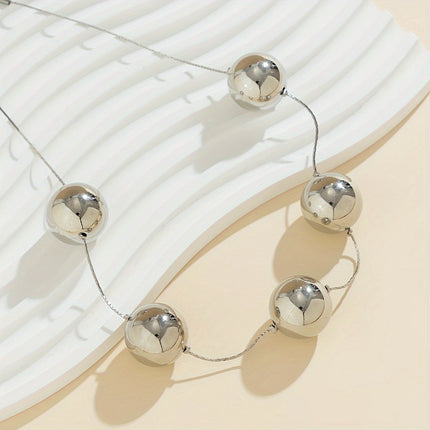 Big Round Ball Necklace