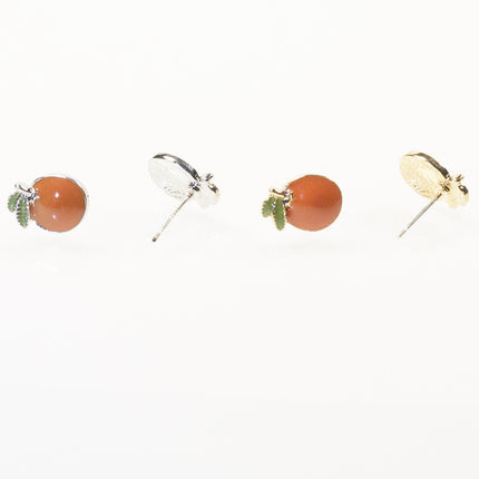 Fruit Orange Earring Set