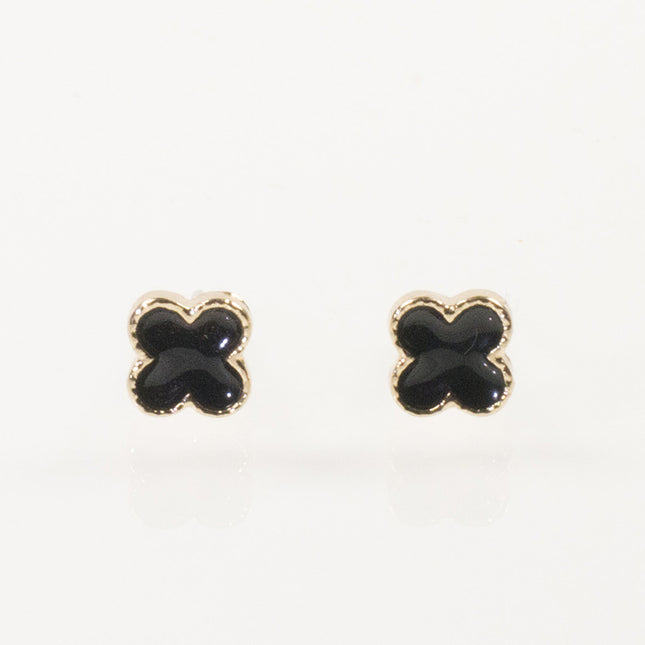 Four Leaf Small Stud Earrings