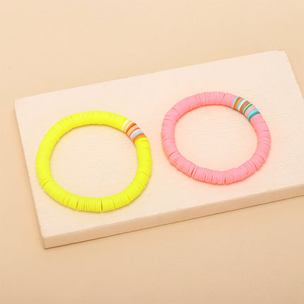 Elastic Soft Ceramic Boho Bracelet