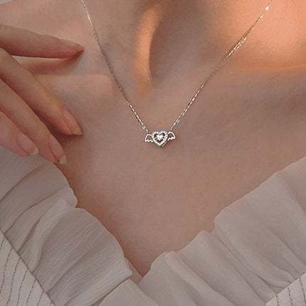 Simple Trendy Necklace Angel Wings